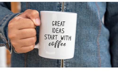 great ideas start with coffee